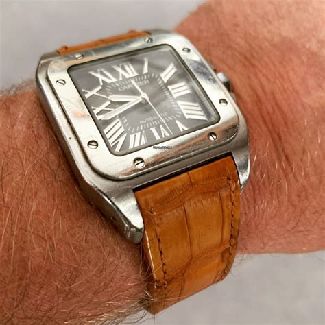 cartier santos 100 strap replacement